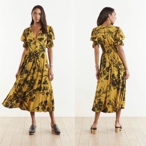 The Odells MADURAI DRESS - NANDA Small Floral MIDI